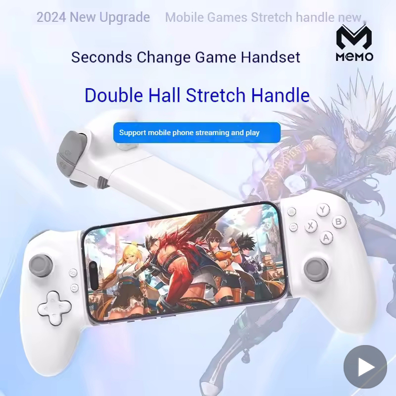 Gaming Accessories Retro - จอยเกมสำหรับมือถือแอนดรอยด์ โทรศัพท์มือถือ พีซี แท็บเล็ต แบบ Hall