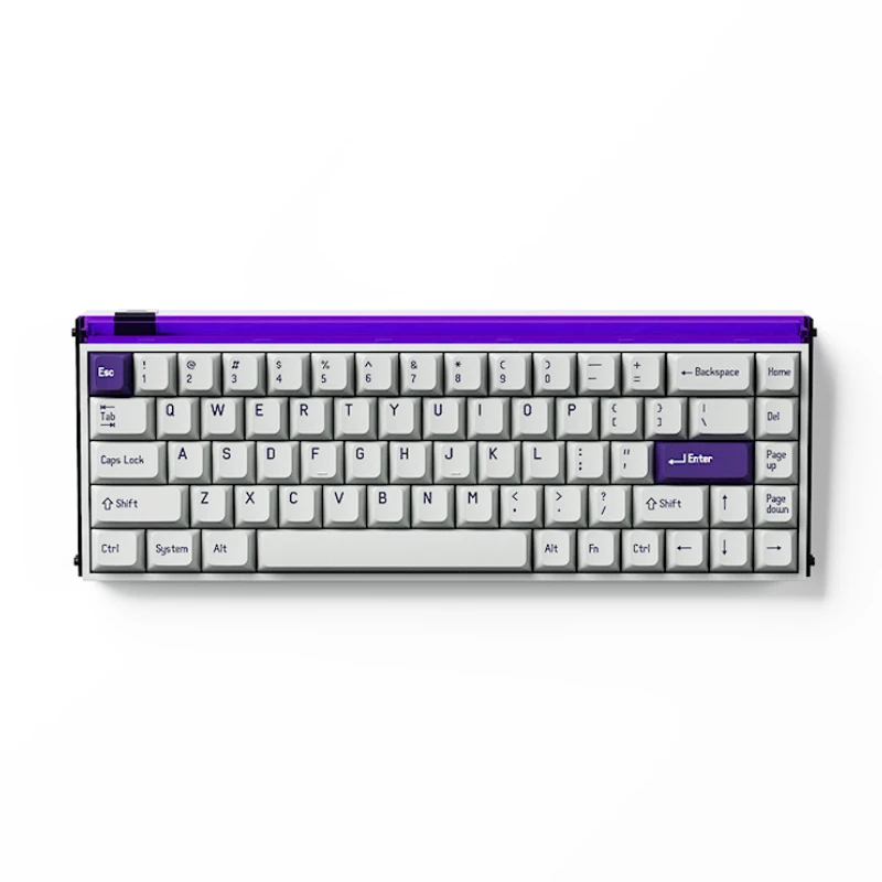 Gaming Accessories For Valorant - เมลกีค เมด 68 คีย์บอร์ดแบบแมคคานิคอลแบบแม่เหล็ก RGB ฮอตสวอป