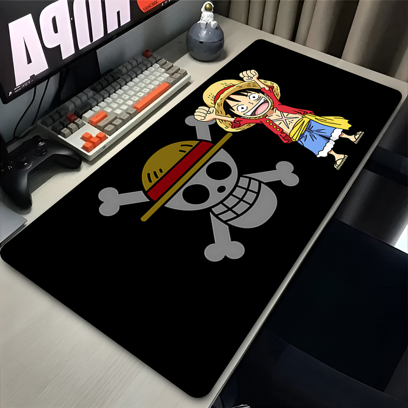 Gaming Accessories For Gaming Laptop - แผ่นรองเมาส์คอมพิวเตอร์แล็ปท็อปเกมเมอร์คีย์บอร์ดแผ่นรองเม้าส์อะนิเมะวันพีชน่ารักแผ่นรองเมาส์ขนาดใหญ่พีซีอุปกรณ์เสริมสำหรับเล่นเกมตกแต่งโต๊ะ