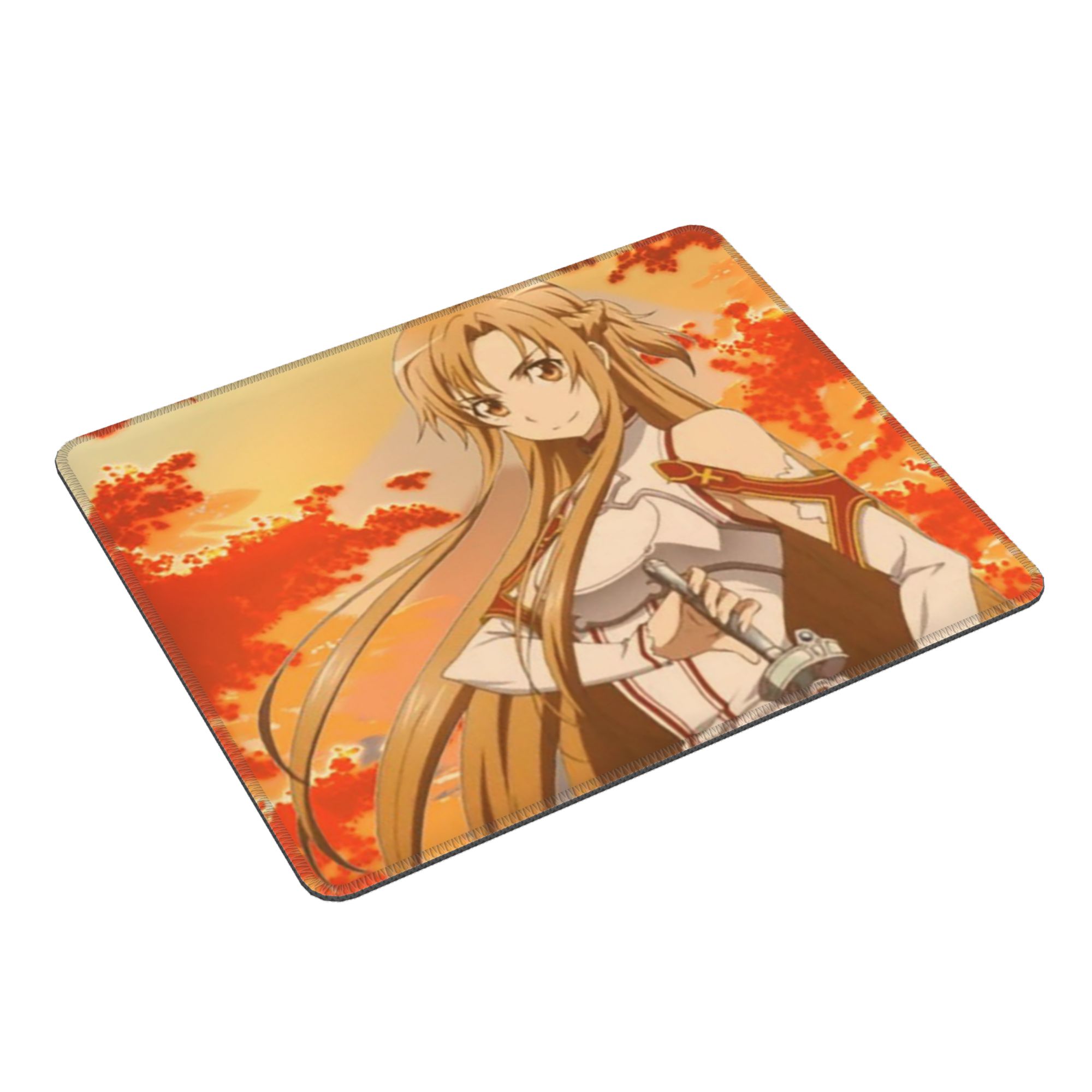 Gaming Accessories Online - ซอร์ด อาร์ต ออนไลน์ ยูกิ อาสึนะอะนิเมะแผ่นรองเมาส์คอมพิวเตอร์คีย์บอร์ดแผ่นรองเม้าส์สำหรับเล่นเกมพีซีแล็ปท็อปแผ่นรองโต๊ะอุปกรณ์สำนักงานแผ่นรองโต๊ะ