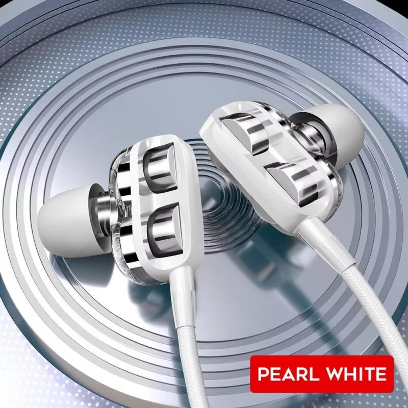 Xiaomi Gaming Accessories - หูฟังสเตอริโอแบบอินเอียร์ เสียงเบสหนัก สำหรับ iPhone Xiaomi Huawei