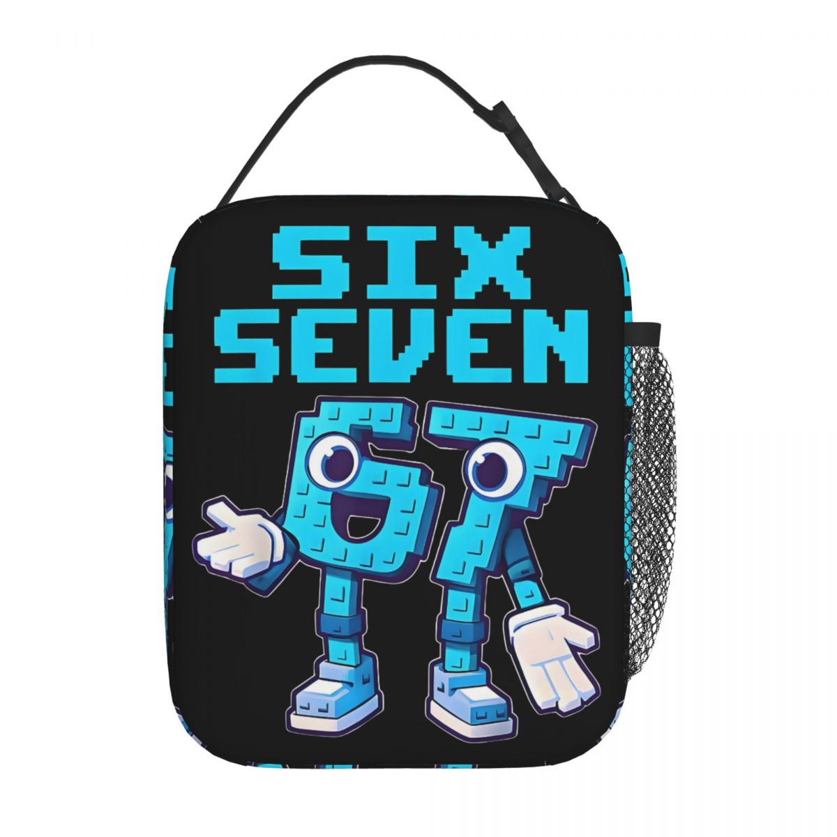 Gaming Accessories Box - กระเป๋าเก็บอุณหภูมิแบบพกพาสำหรับผู้หญิง ลาย Custom Brainrot Six Seven