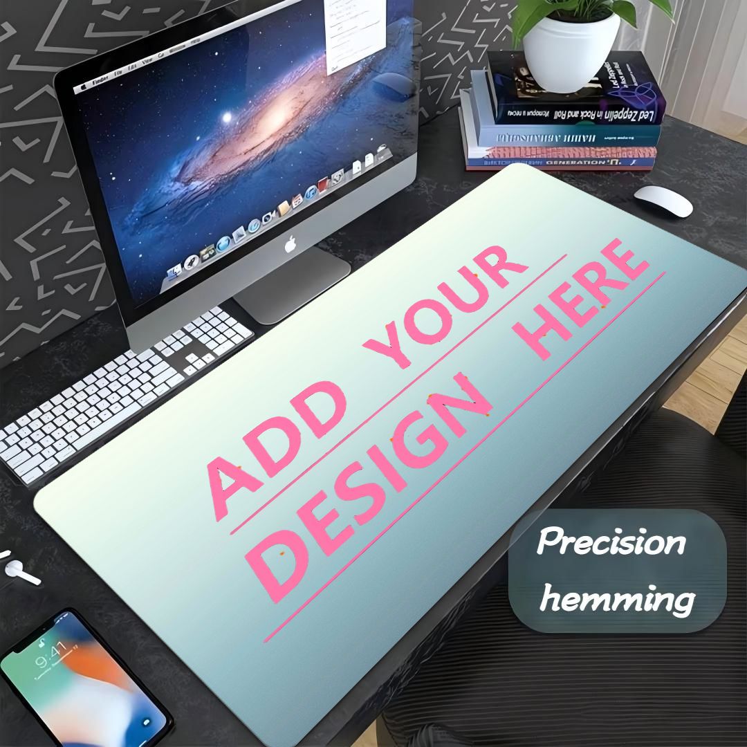 Gaming Accessories Setup - แผ่นรองเมาส์แบบกำหนดเอง พิมพ์รูปภาพ โลโก้ กันน้ำ แผ่นรองโต๊ะขนาดใหญ่ สำหรับเล่นเกมส์