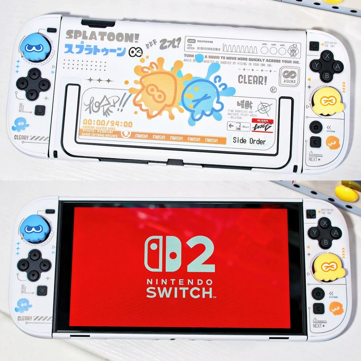 Gaming Accessories 10 Year Old - สแปลทูน 3 สวิตช์ 2 เจนเนอเรชั่น แยกส่วนบางเฉียบเคสป้องกัน