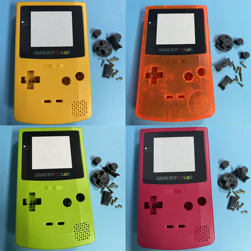Gaming Accessories Retro - เคสเปลี่ยนทดแทนสำหรับ Gameboy Color (GBC) รุ่นลิมิเต็ดอิดิชั่น เรืองแสง