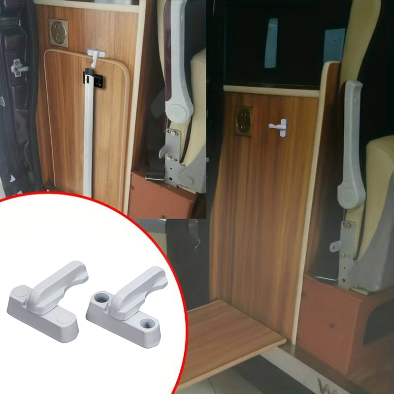 Gaming Accessories Storage - ตะขอหนีบโต๊ะพับได้สำหรับคาราวาน 2 ชิ้น วัสดุ ABS ทนทาน