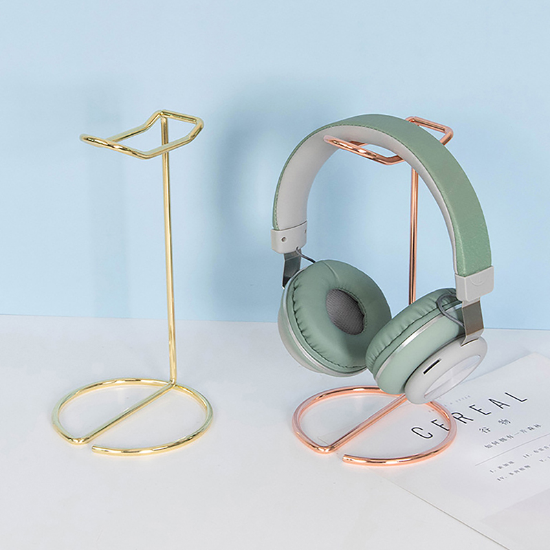 Gaming Accessories Setup - 1 PC Iron Line ขาตั้งหูฟังโลหะสนับสนุนชุดหูฟัง Stand