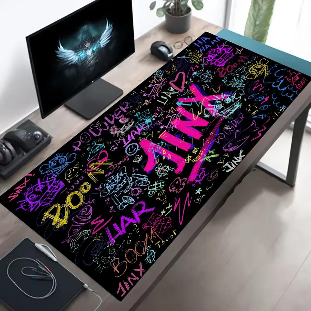 แผ่นรองเมาส์ลายกราฟฟิตี้ขนาดให - Jinx Gaming Accessories บทวิจารณ์และราคา