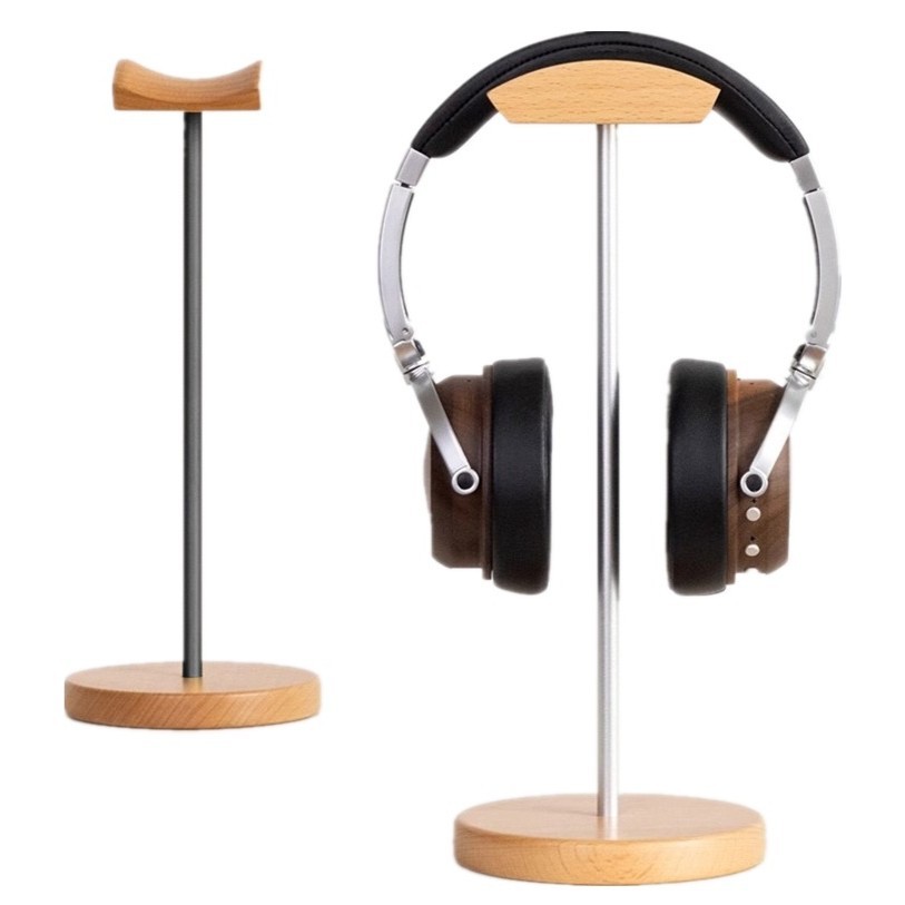ขาตั้งหูฟังไม้แบล็ควอลนัทและอะ - Gaming Accessories Setup บทวิจารณ์และราคา