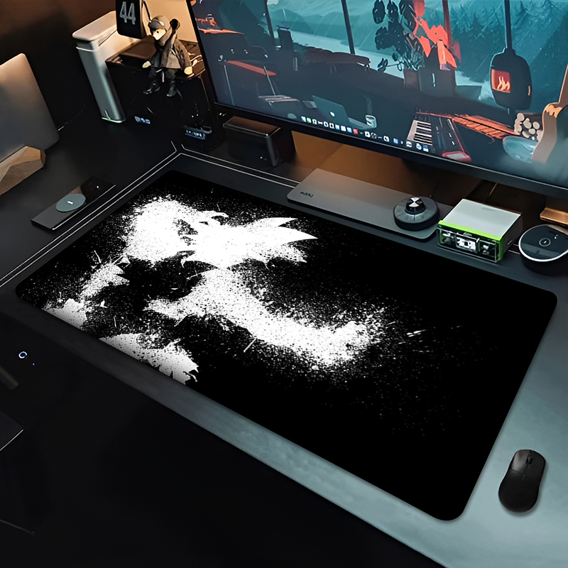 แผ่นรองเมาส์อนิเมะ DBZ สีดำ ลา - Gaming Home Accessories บทวิจารณ์และราคา