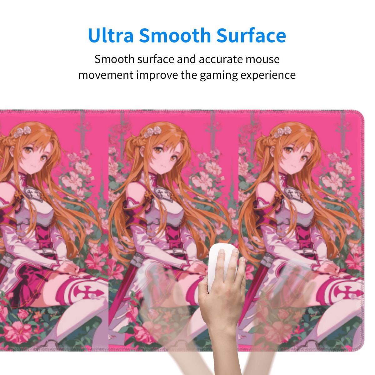 แผ่นรองเมาส์ขนาดใหญ่ ลายซอร์ดอ - Gaming Accessories Online บทวิจารณ์และราคา