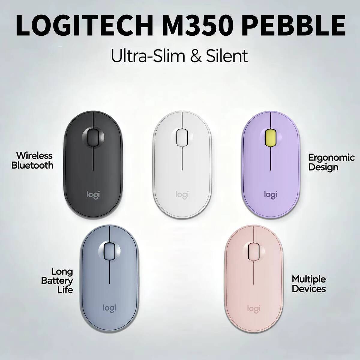 เมาส์เกมมิ่ง Logitech M350 น้ำ - Gaming Accessories Online บทวิจารณ์และราคา