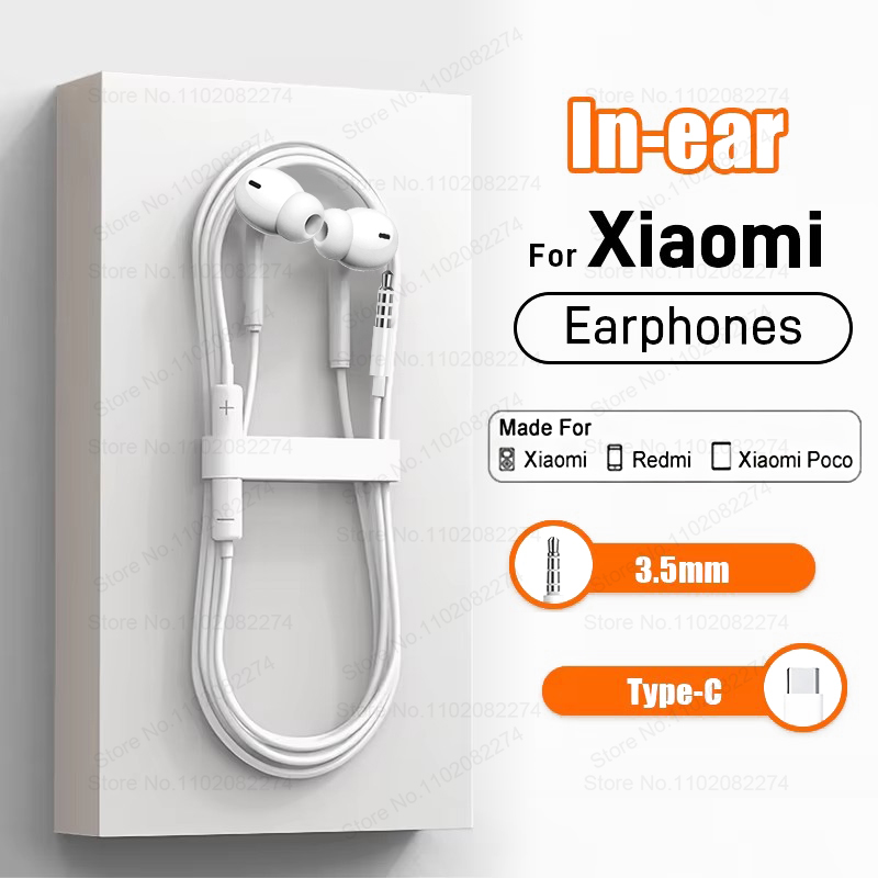 ประเภท C หูฟังแบบมีสายสําหรับ  - Xiaomi Gaming Accessories บทวิจารณ์และราคา