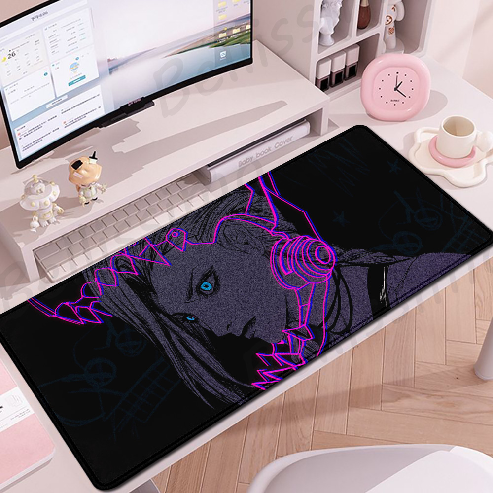 LOL Arcane Mouse Pad Jinx Mats - Jinx Gaming Accessories บทวิจารณ์และราคา