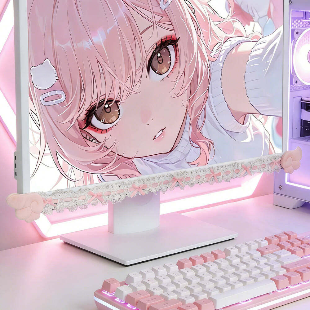 โบว์ลูกไม้ ตกแต่งหน้าจอคอมพิวเ - Accessories For Your Gaming Room บทวิจารณ์และราคา