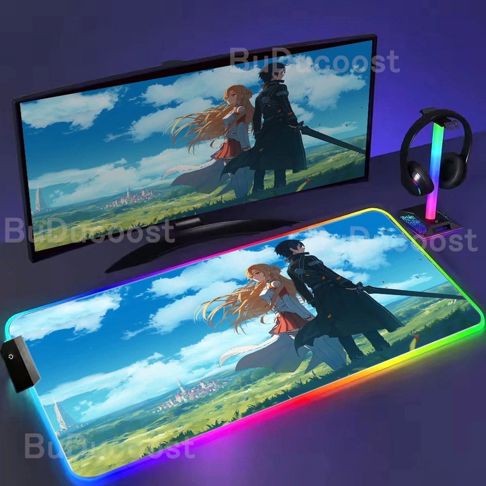 แผ่นรองเมาส์ขนาดใหญ่ลายดาบพิมพ - Gaming Accessories Online บทวิจารณ์และราคา