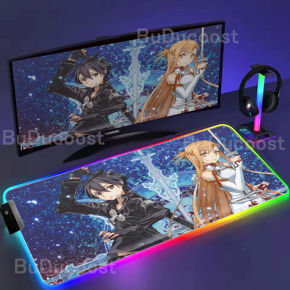 แผ่นรองเมาส์ขนาดใหญ่ลายดาบพิมพ - Gaming Accessories Online บทวิจารณ์และราคา