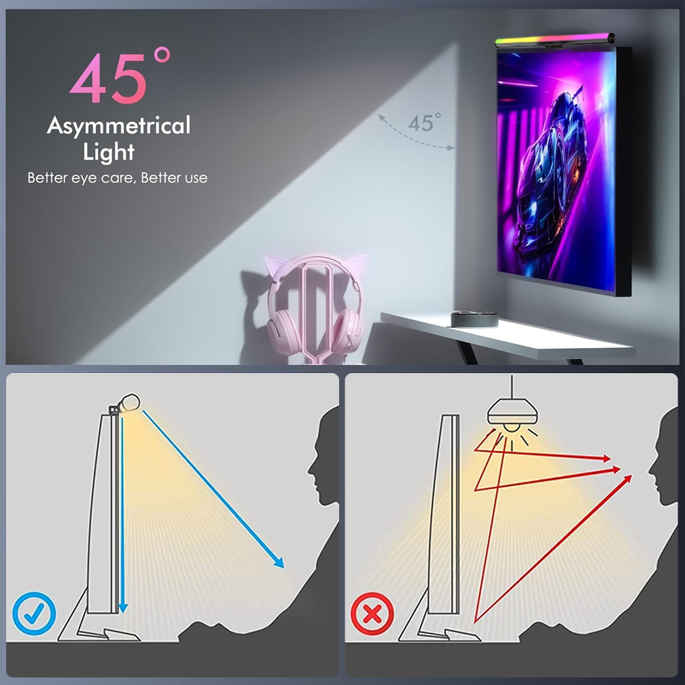 ไฟบาร์สำหรับหน้าจอคอมพิวเตอร์  - Gaming Accessories Monitor บทวิจารณ์และราคา