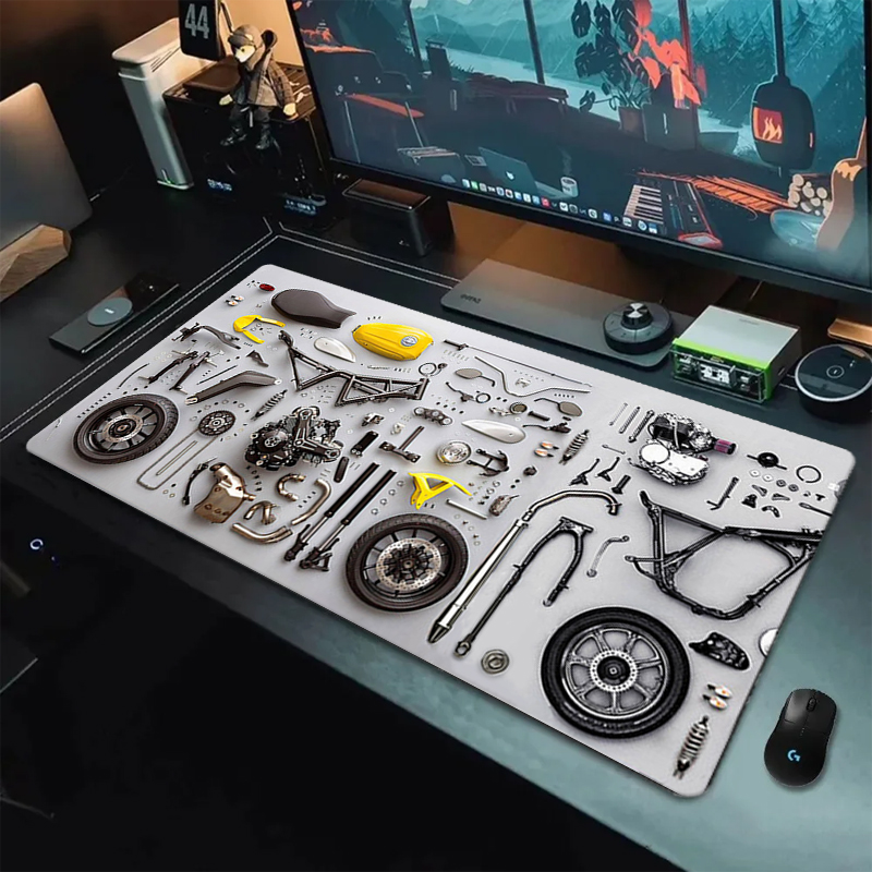 แผนภาพการถอดประกอบ แผ่นรองเมาส - Gaming Accessories For Gaming Laptop บทวิจารณ์และราคา