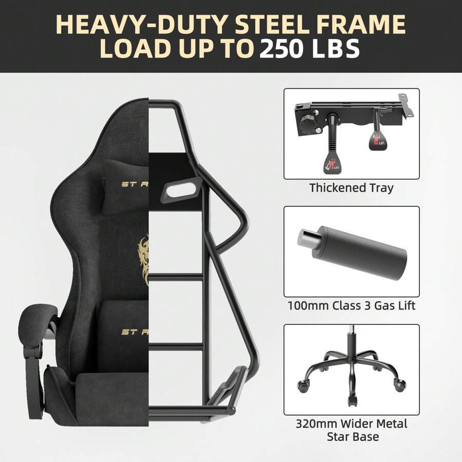 เก้าอี้เกมมิ่งพนักพิงสูง เก้าอ - Gaming Accessories For Gaming Room บทวิจารณ์และราคา