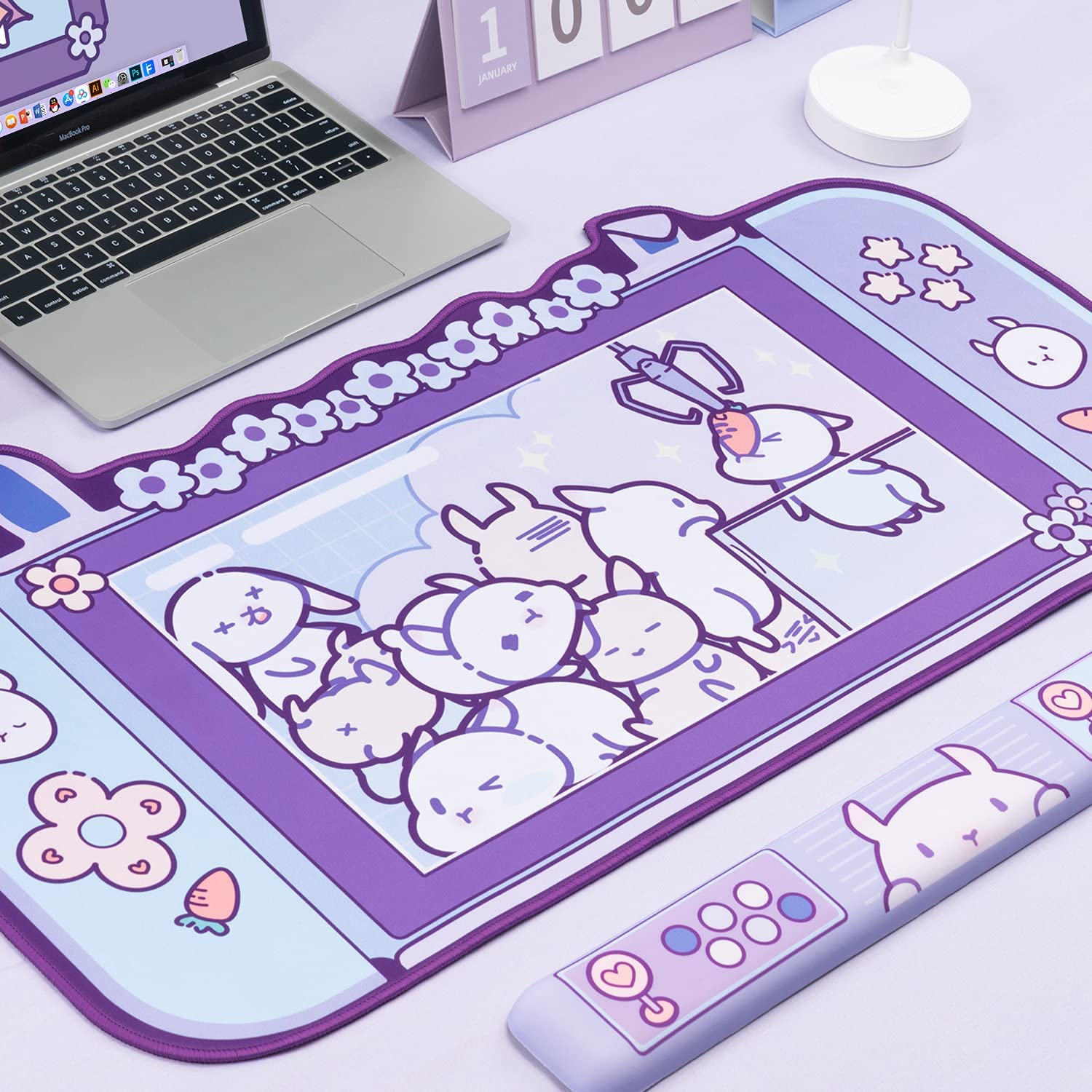ขนาดใหญ่ Kawaii เมาส์สำหรับเล่ - Gaming Accessories Pink บทวิจารณ์และราคา
