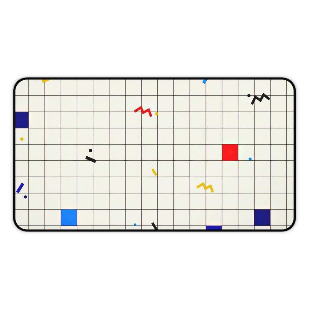 แผ่นรองเมาส์ลายตารางเรขาคณิตสไ - Gaming Accessories Retro บทวิจารณ์และราคา