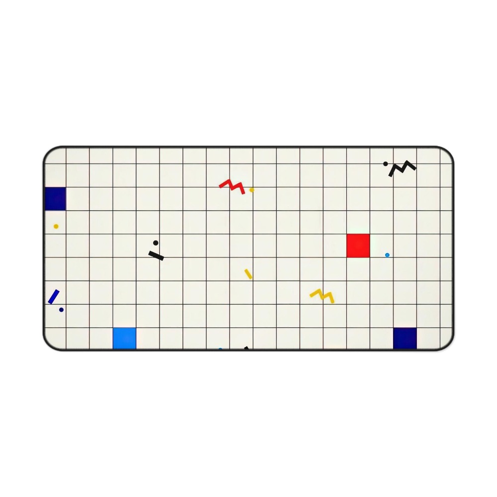 แผ่นรองเมาส์ลายตารางเรขาคณิตสไ - Gaming Accessories Retro บทวิจารณ์และราคา