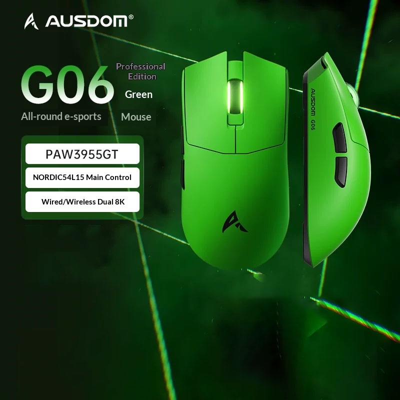 AUSDOM G06 เมาส์สำหรับเล่นเกม  - Gaming Accessories For Valorant บทวิจารณ์และราคา