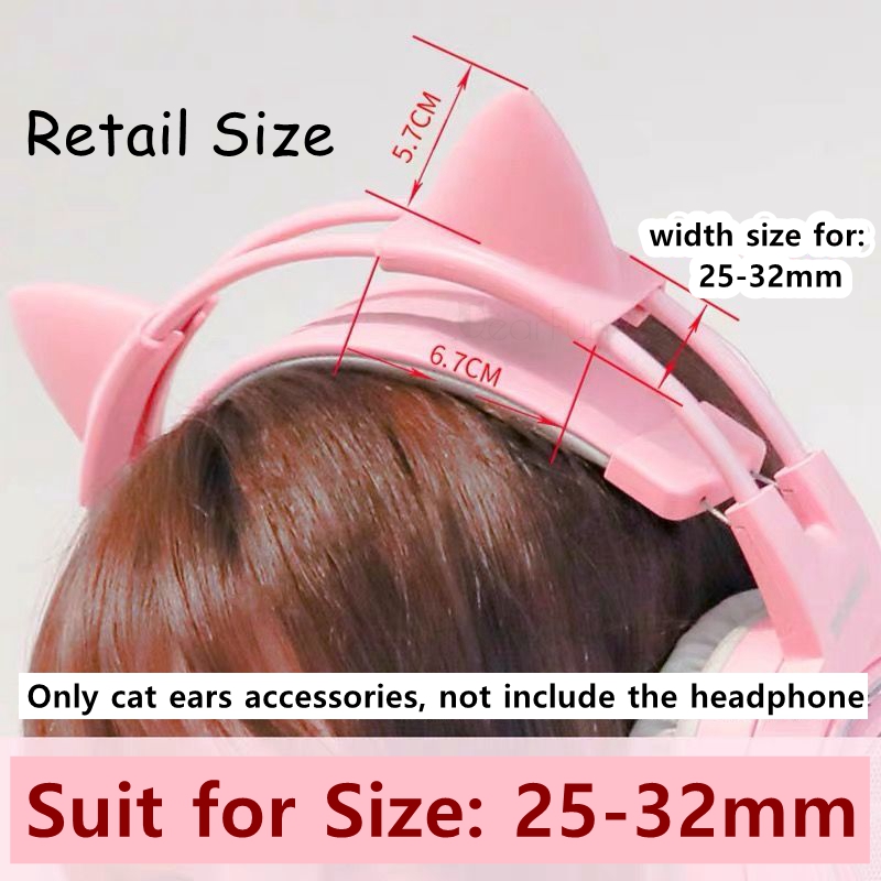จี้ห้อยหูแมวซิลิโคนสีชมพูสำหรั - Gaming Accessories Pink บทวิจารณ์และราคา